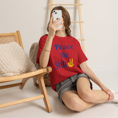 Peace Be Still T-Shirt – Inspirational Peace & Faith Graphic Tee