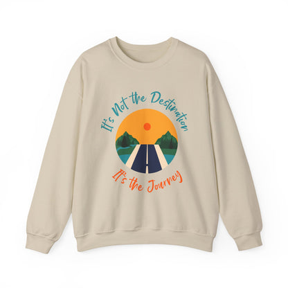 Journey Road Graphic Sweatshirt — "It's Not the Destination, It's the Journey"