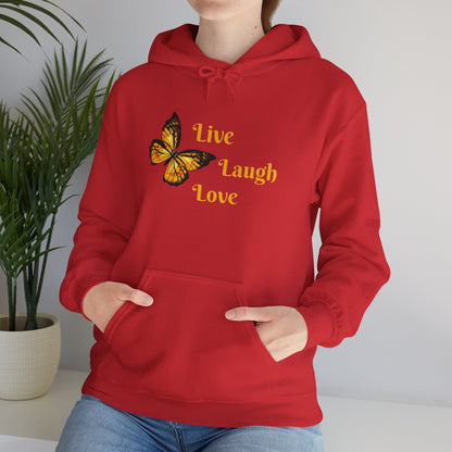 Live Laugh Love Hooded Sweatshirt