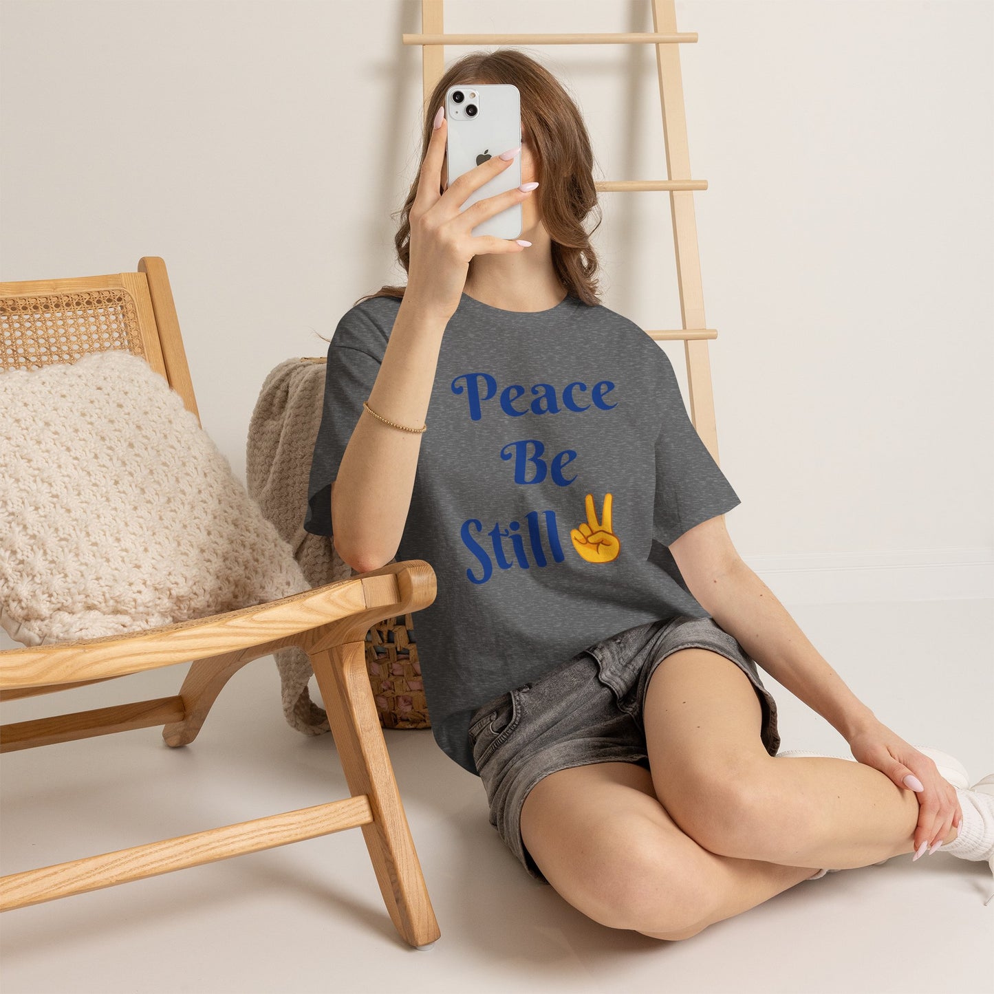 Peace Be Still T-Shirt – Inspirational Peace & Faith Graphic Tee