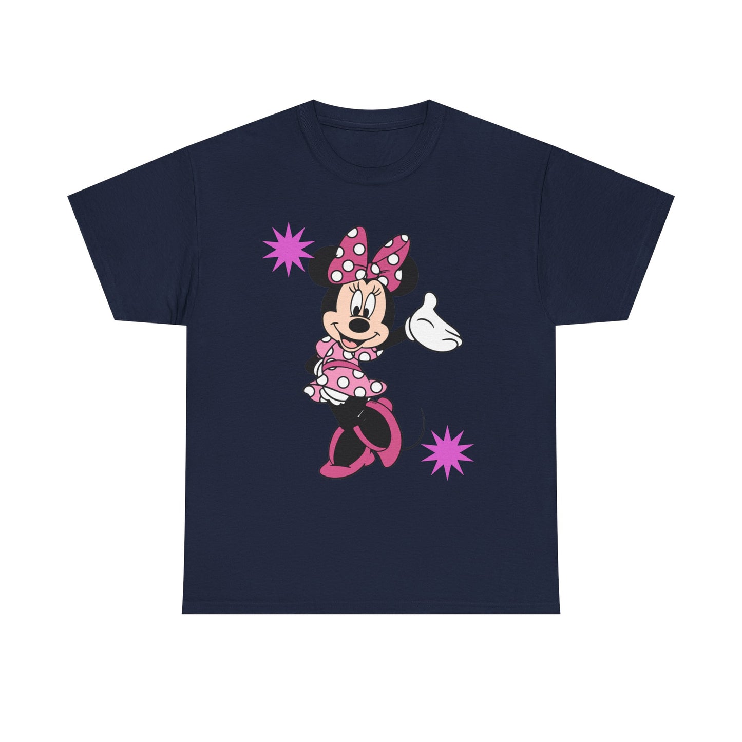Minnie Mouse Pink Polka Dot Graphic Tee