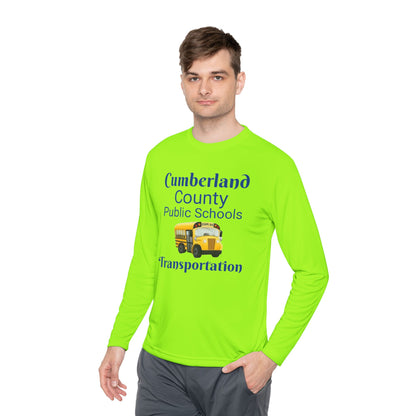 Cumberland County Public Schools Transportation Unisex Lightweight Long Sleeve Tee