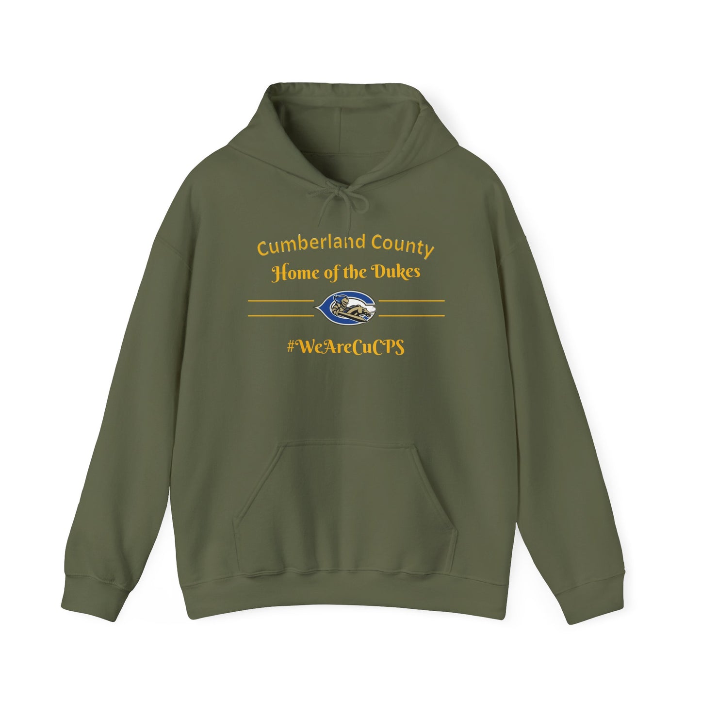 Cumberland County Home of the Dukes Hoodie - WeAreCPS School Spirit Pullover