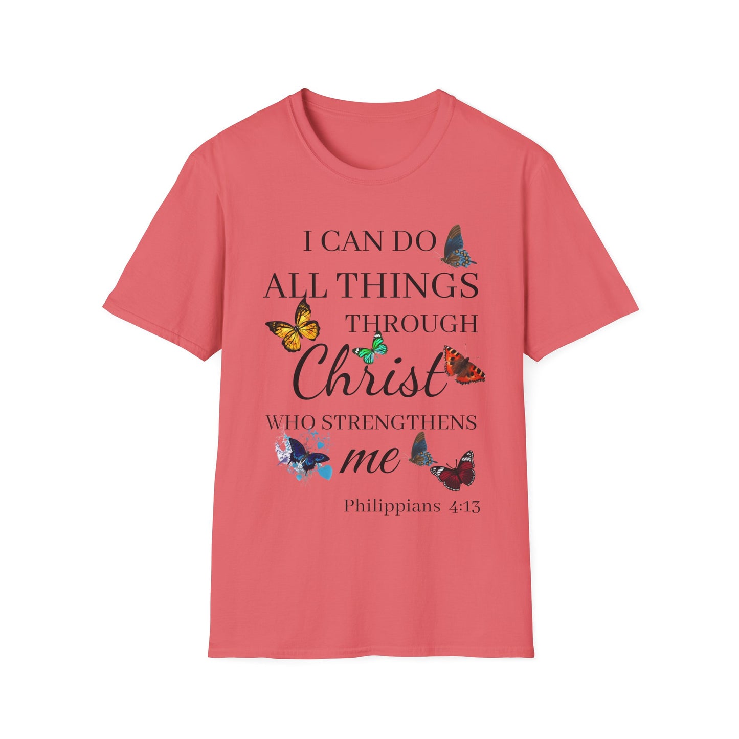 I Can Do All Things Through Christ T-Shirt — Inspirational Christian Tee
