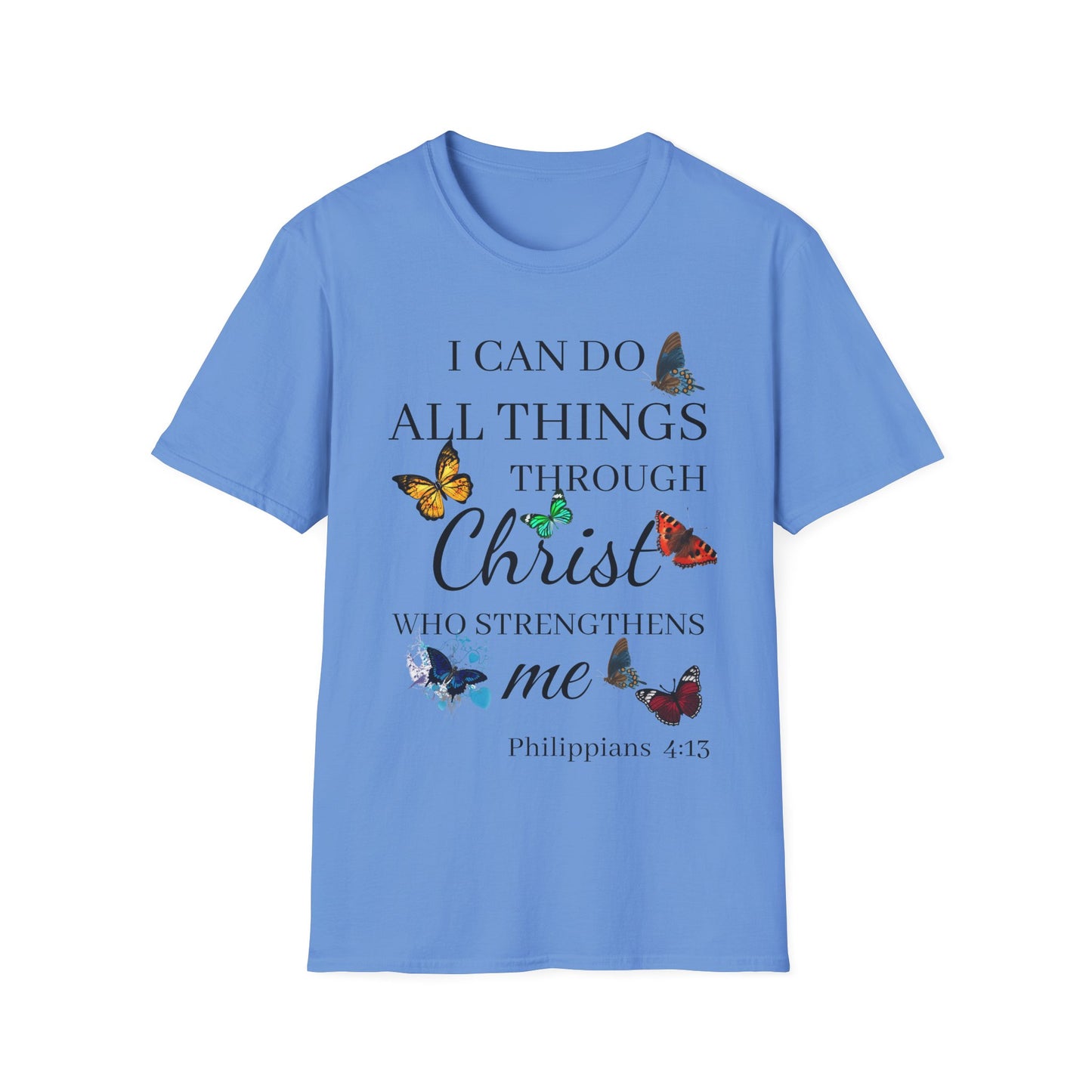 I Can Do All Things Through Christ T-Shirt — Inspirational Christian Tee