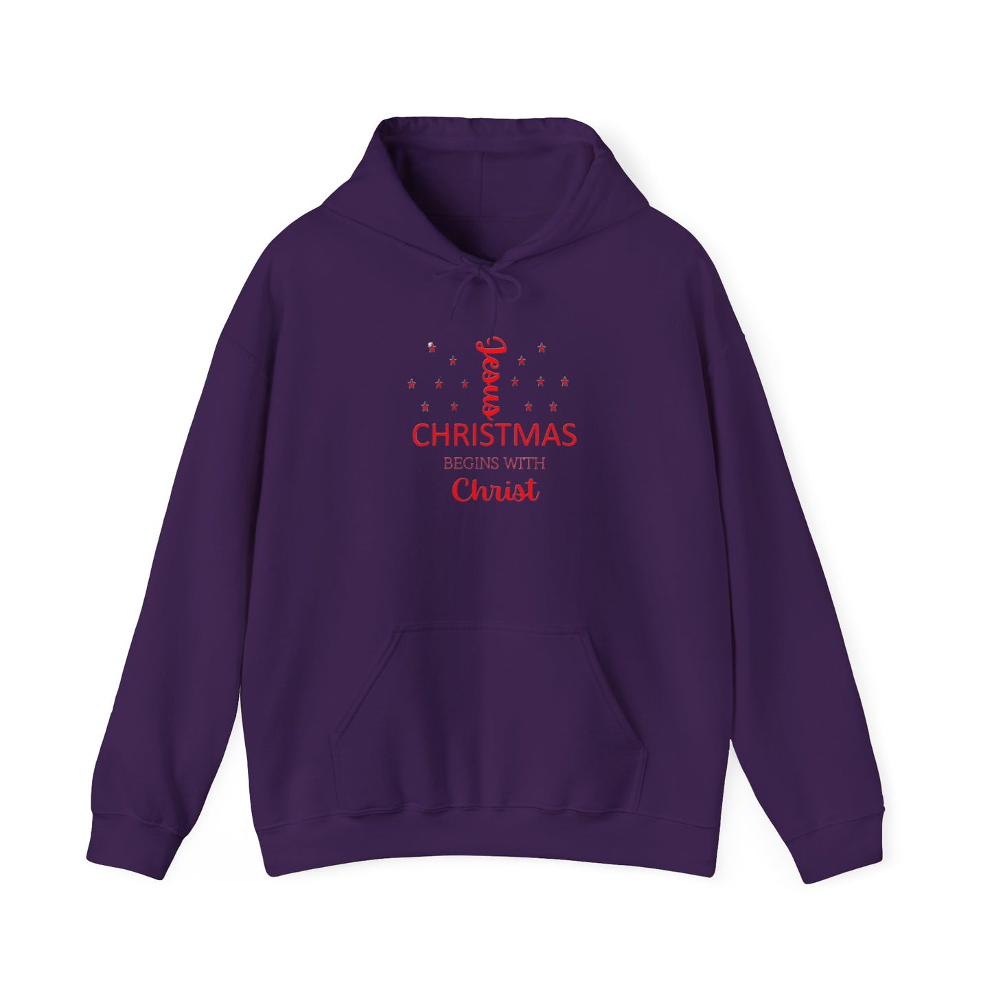 Christmas Blooming With Christ Hoodie
