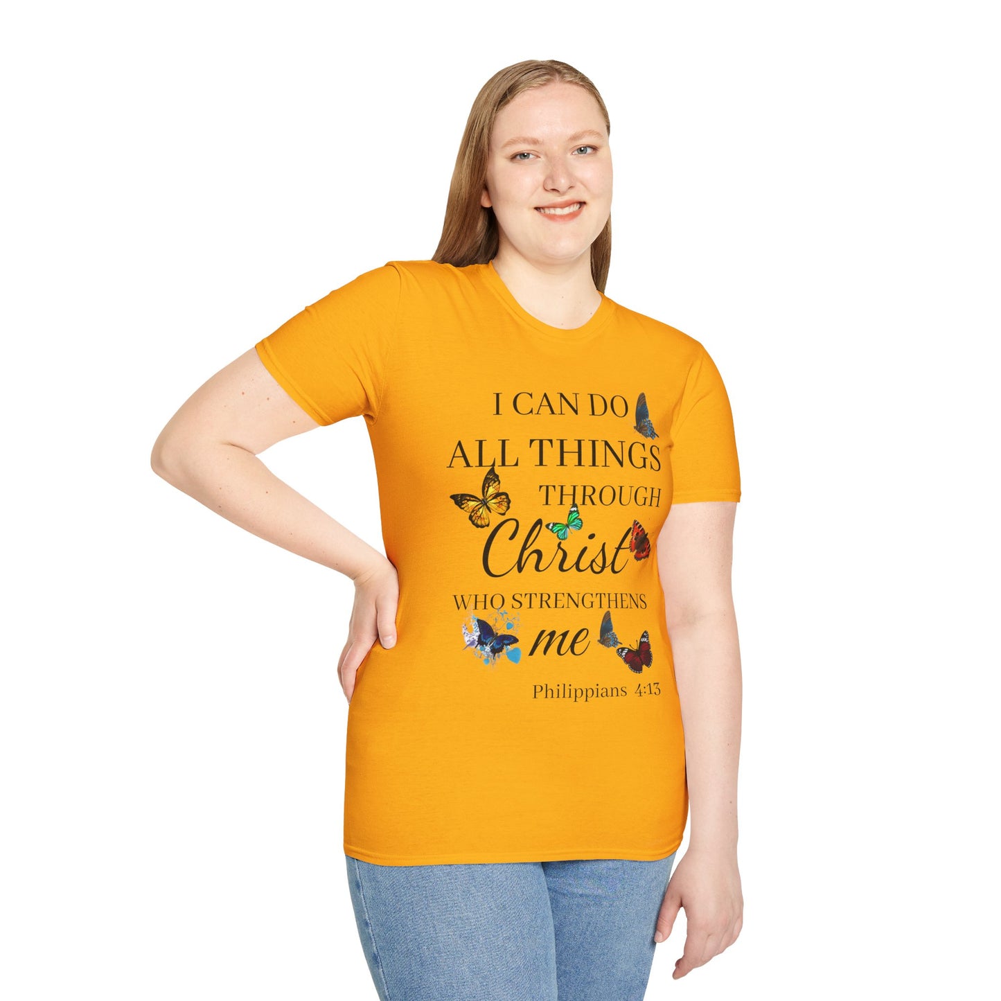 I Can Do All Things Through Christ T-Shirt — Inspirational Christian Tee