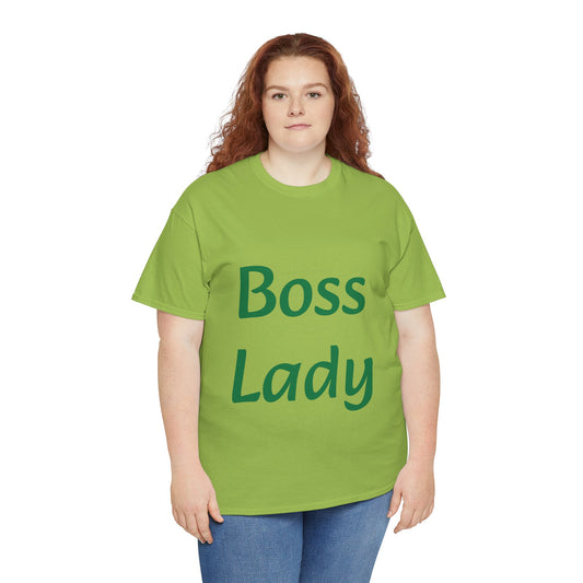 Boss Lady T-Shirt — Empowering Women's Graphic Tee