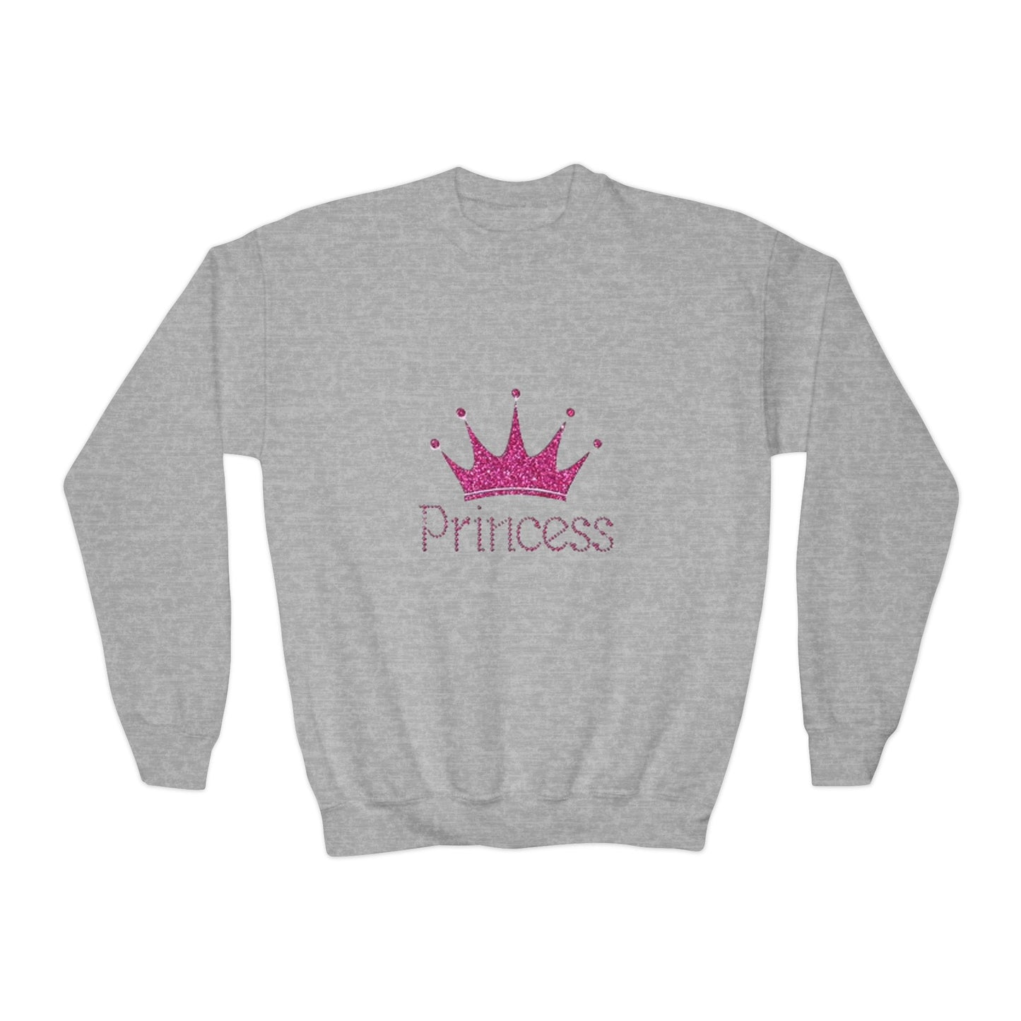 Youth Princess Crown Sweatshirt