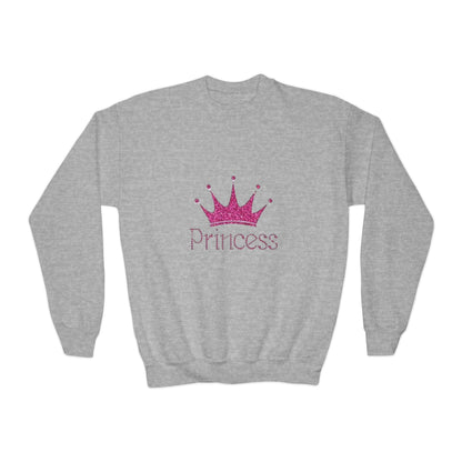 Youth Princess Crown Sweatshirt