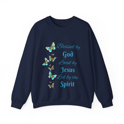 Blessed, Loved, Led Crewneck Sweatshirt