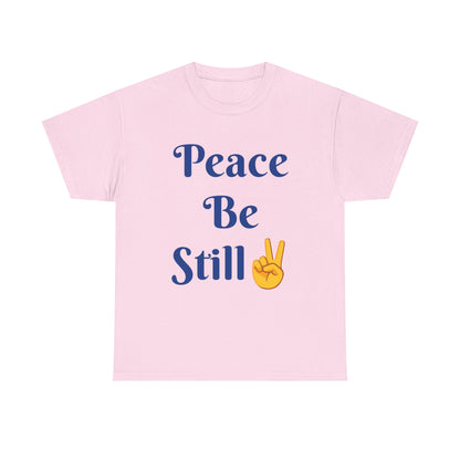 Peace Be Still T-Shirt – Inspirational Peace & Faith Graphic Tee