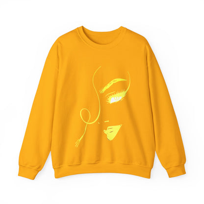 Women's Face Crewneck Sweatshirt