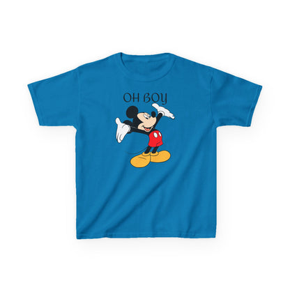 Kids Tee — "Oh Boy" Vintage Mickey Mouse Graphic