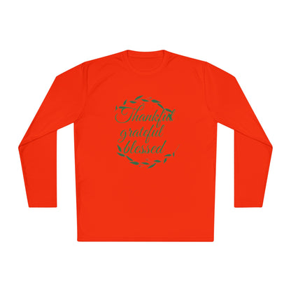 Thankful Grateful Blessed Long Sleeve Tee
