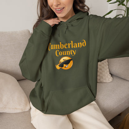 Cumberland County Hoodie – Crest Logo Pullover for Locals & Visitors