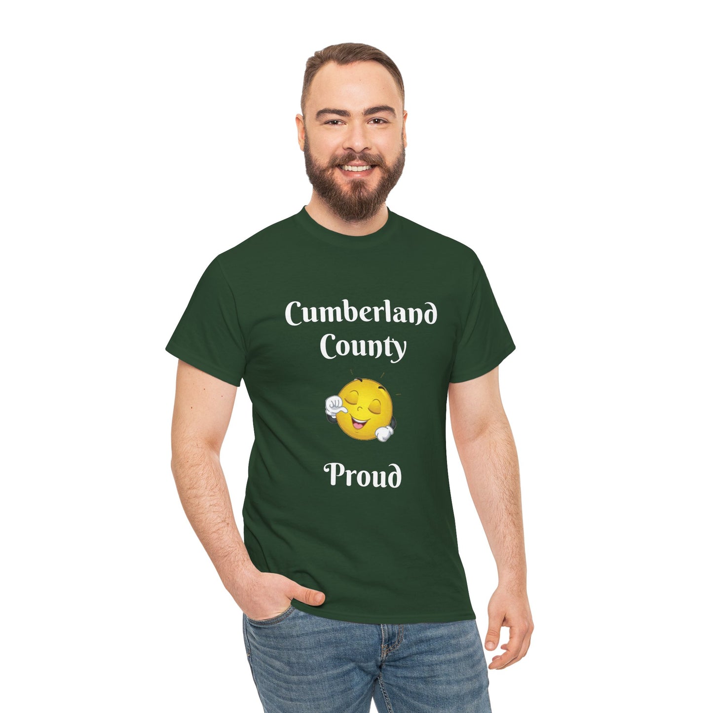 Cumberland County Proud T-Shirt — Local Emoji Pride Tee