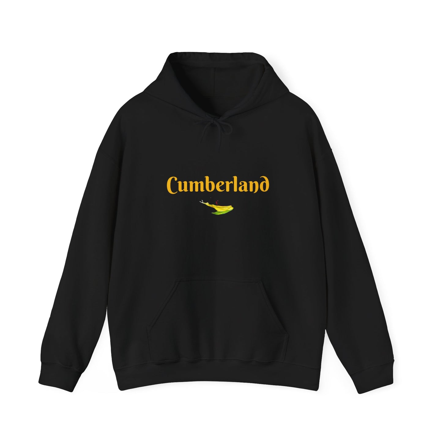 Cumberland Script Hoodie – Minimal Town Logo Pullover