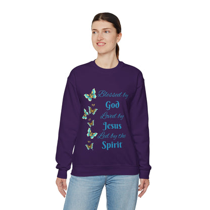 Blessed, Loved, Led Crewneck Sweatshirt