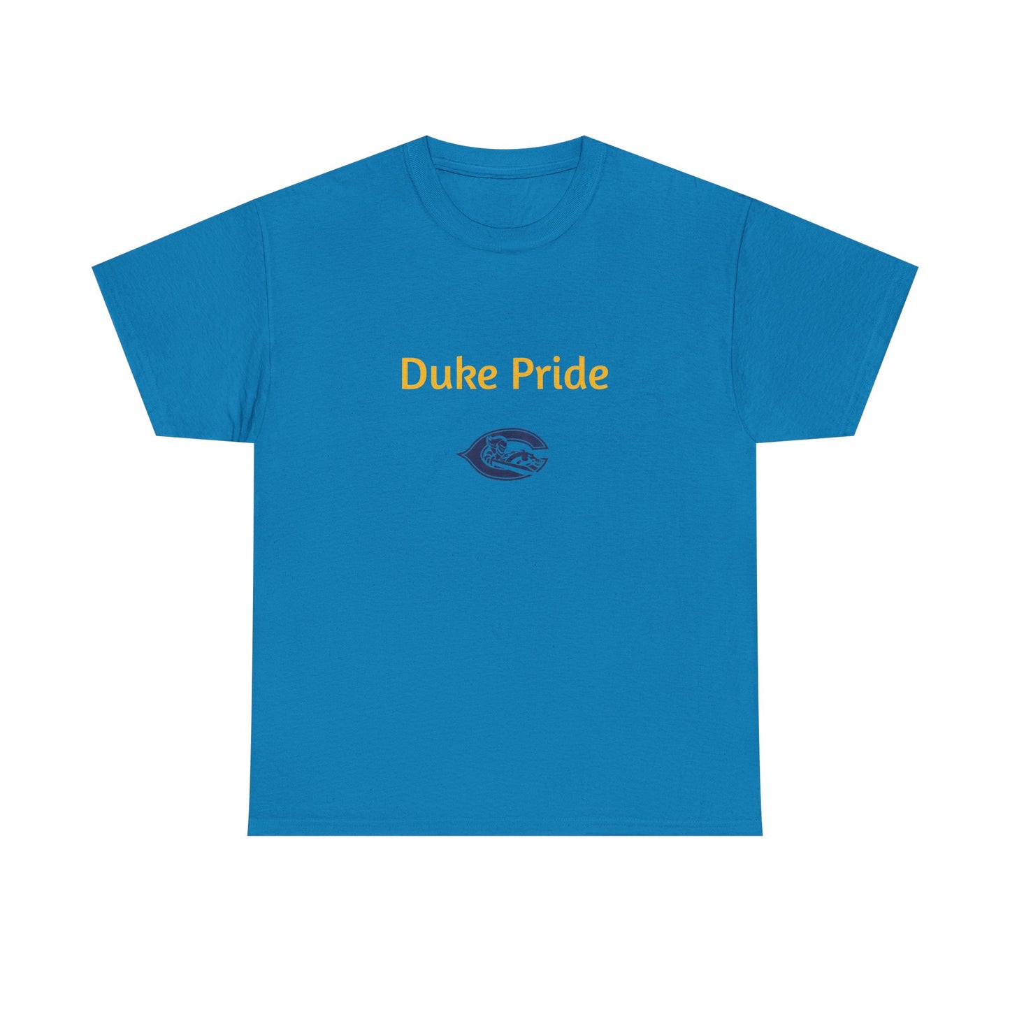 Duke Pride T-Shirt — Crew Neck Tee with Mascot Logo