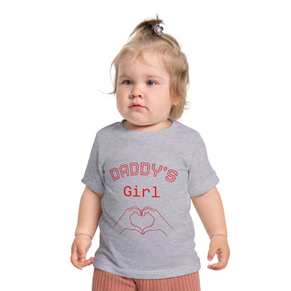 Daddy's Girl Baby T-Shirt – Heart Hands Infant Tee