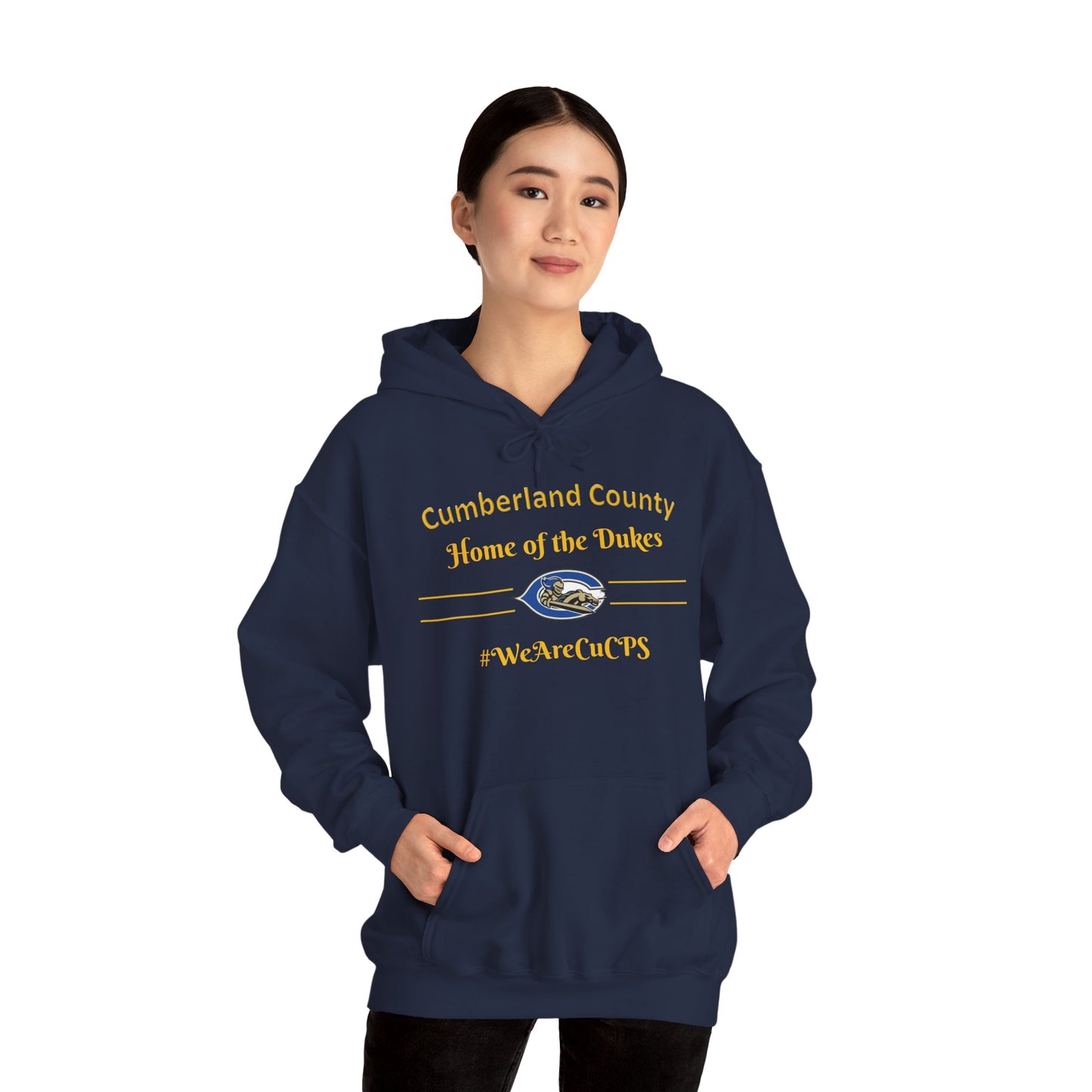 Cumberland County Home of the Dukes Hoodie - WeAreCPS School Spirit Pullover