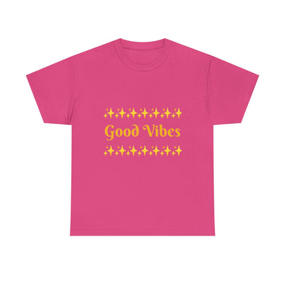 Good Vibes T-Shirt — Positive Sparkle Graphic Tee
