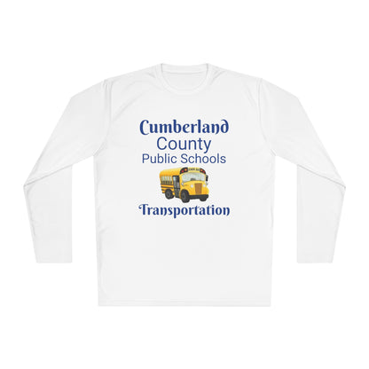 Cumberland County Public Schools Transportation Long Sleeve Tee — School Bus Staff Shirt