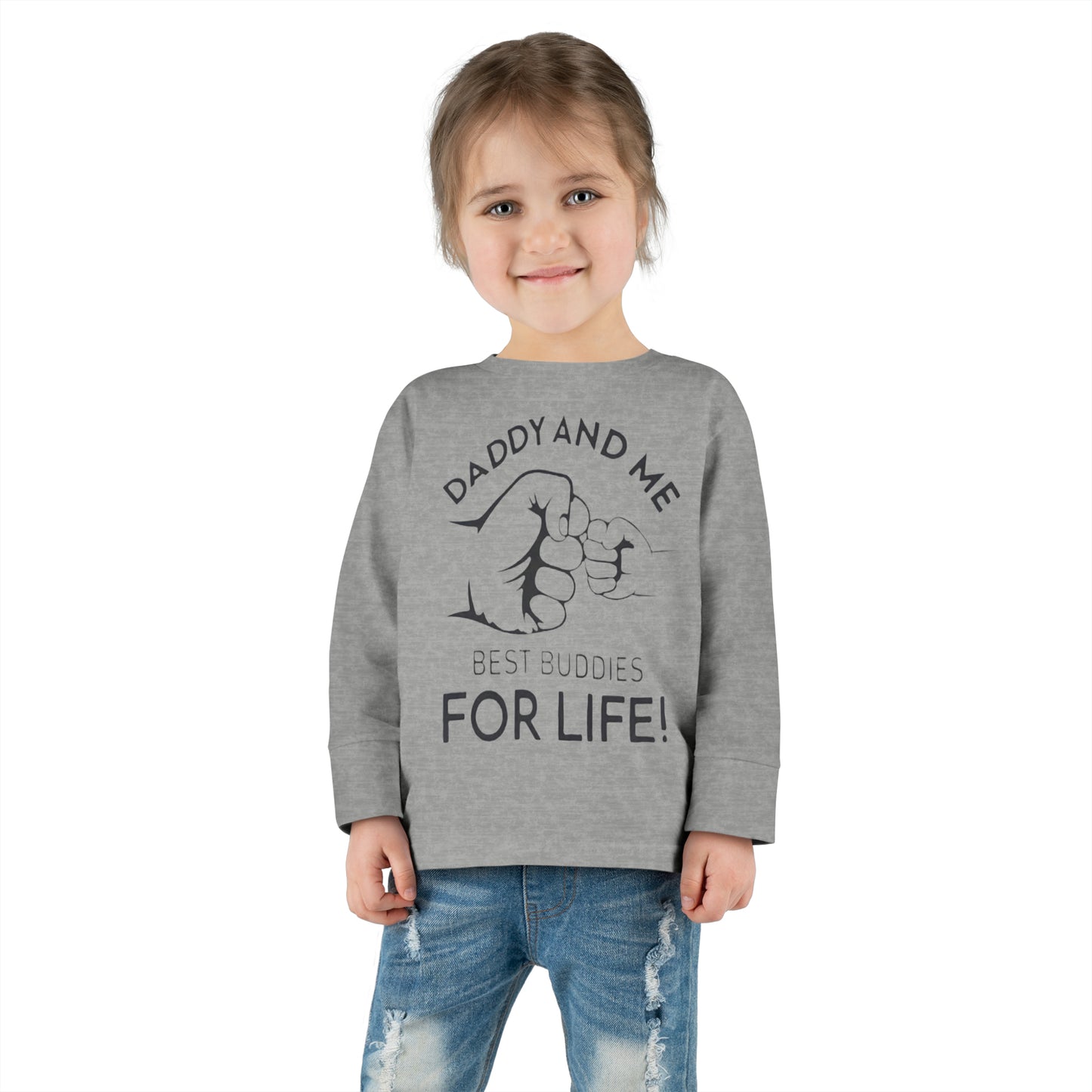 Dad and me Toddler Long Sleeve Tee