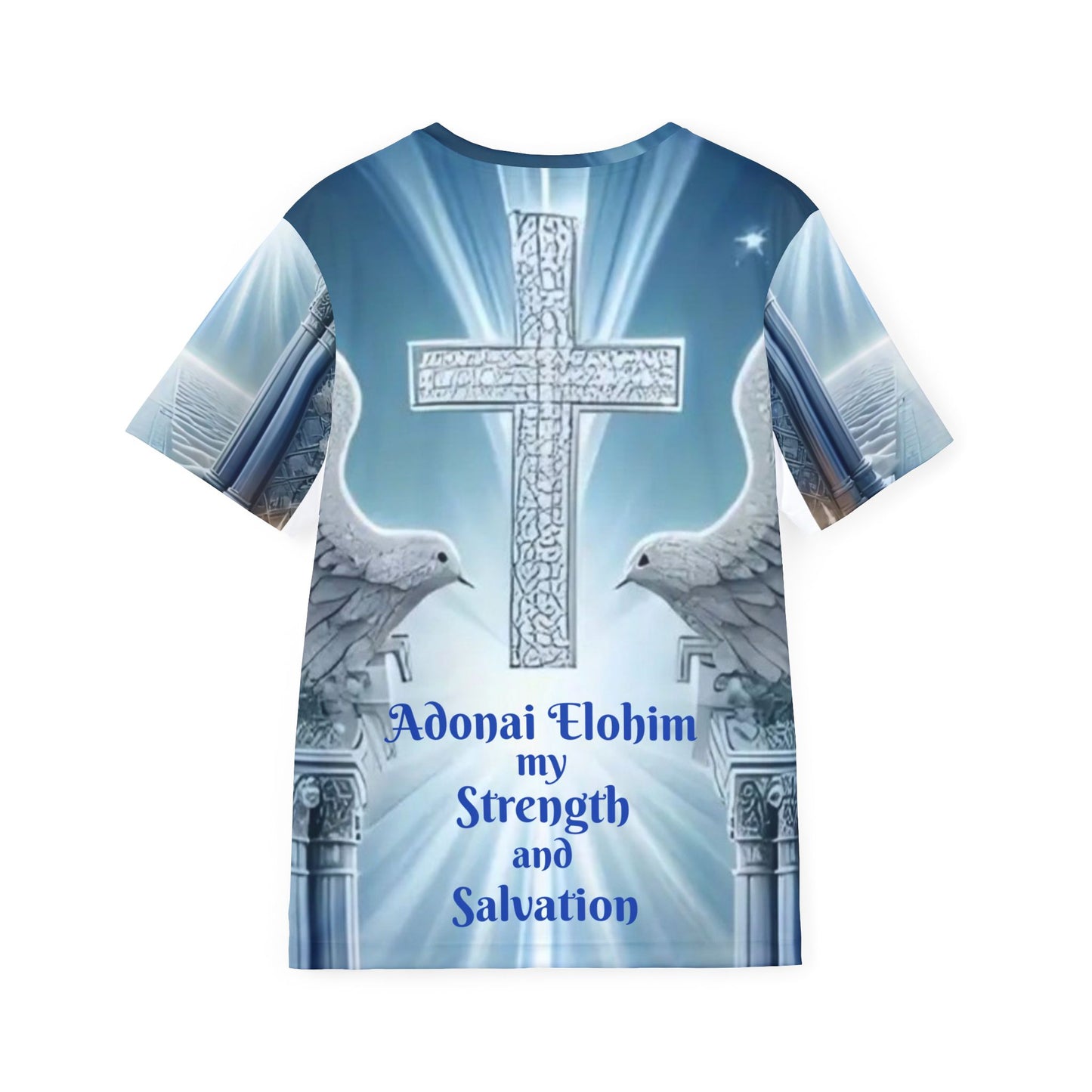 Christian Sports Jersey — "Life Is Better with God" All-Over Print