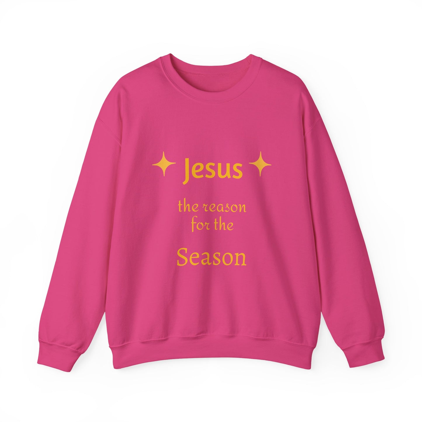 Sweatshirt — "Jesus the Reason for the Season" Christmas Crewneck
