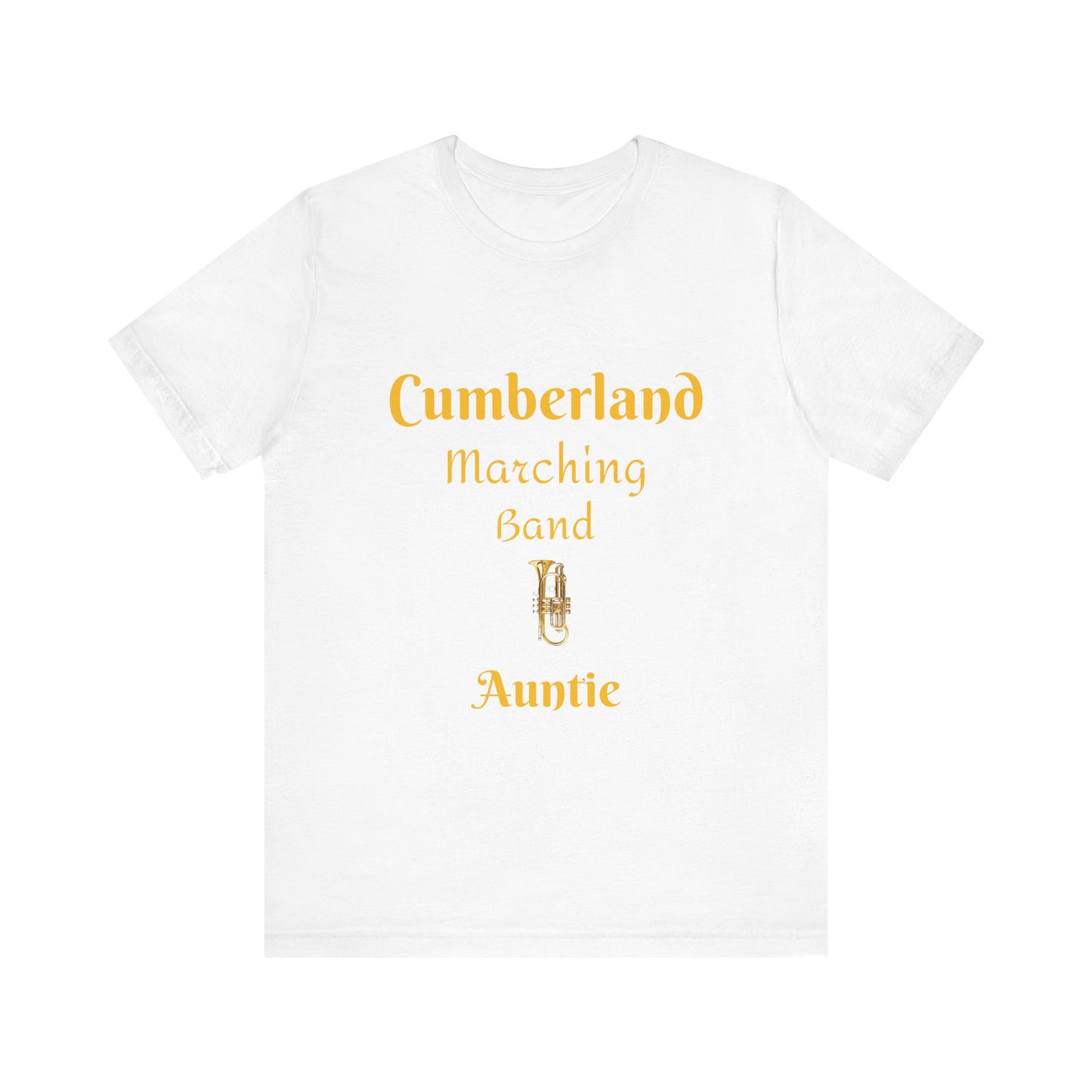 Cumberland Marching Band Auntie Jersey Short Sleeve Tee