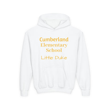 Cumberland Elementary School "Little Duke" Youth Hoodie — School Spirit Kids Sweatshirt
