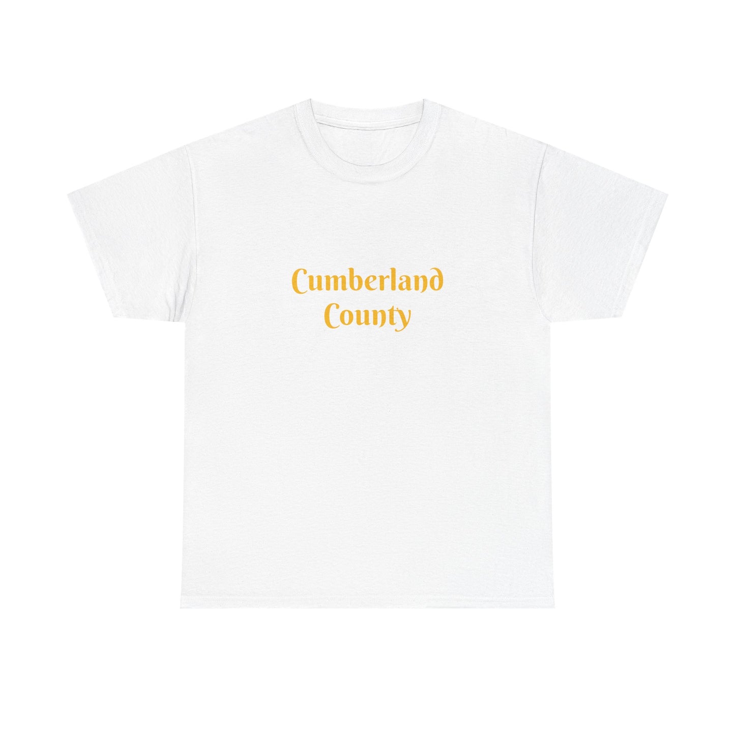 Cumberland County Minimalist Text Tee — Local Pride Shirt