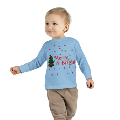 Merry & Bright Toddler Long Sleeve Tee