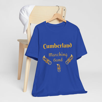 Cumberland Marching Band Unisex Jersey Short Sleeve Tee