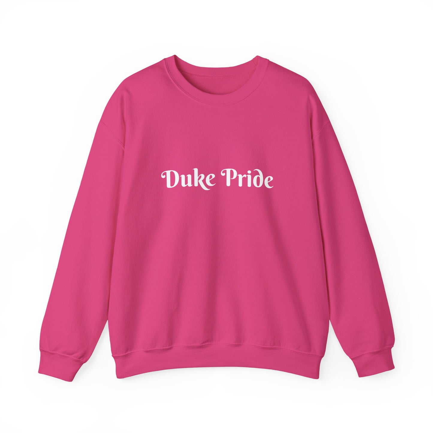 Crewneck Sweatshirt — "Duke Pride" Classic School Spirit Graphic