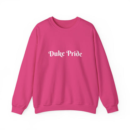 Crewneck Sweatshirt — "Duke Pride" Classic School Spirit Graphic