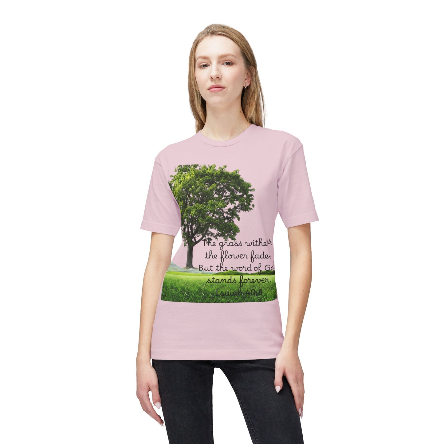 Inspirational Nature T-Shirt, God Quote Tee, Unisex Casual Shirt, Gift for Nature Lovers, Christian Apparel, Made in US