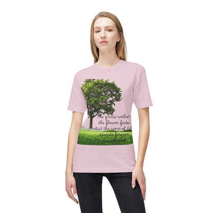 Inspirational Nature T-Shirt, God Quote Tee, Unisex Casual Shirt, Gift for Nature Lovers, Christian Apparel, Made in US