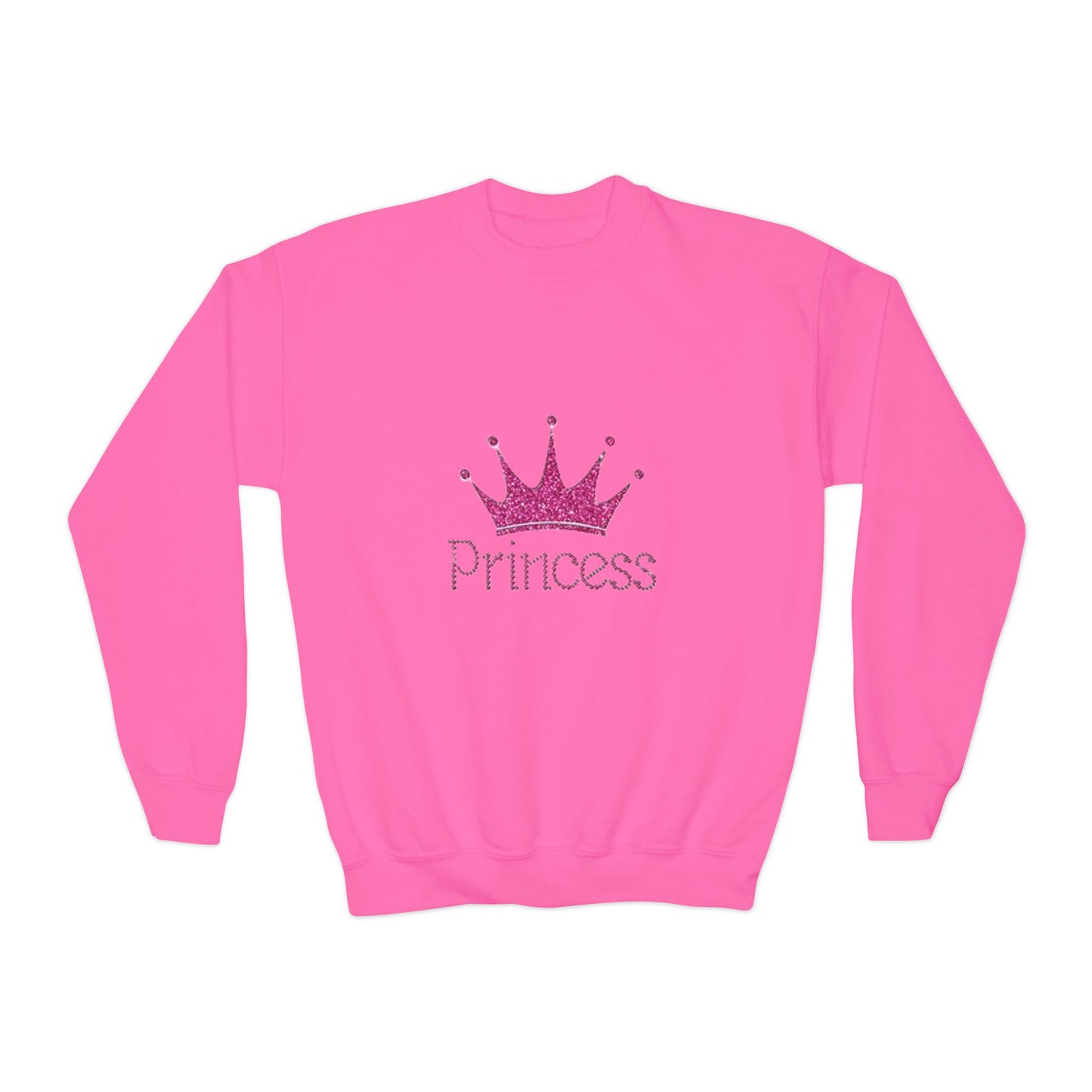 Youth Princess Crown Sweatshirt
