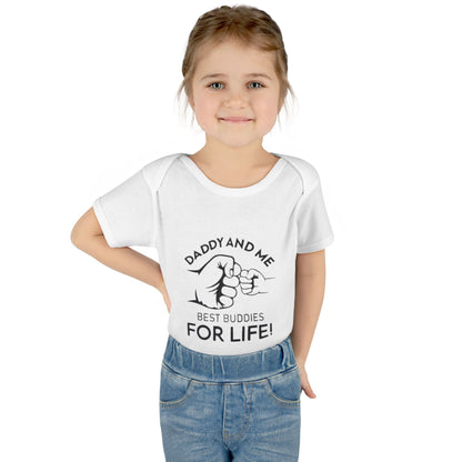 Dad and me Infant Baby Rib Bodysuit