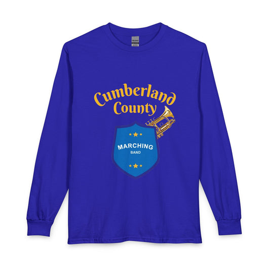 Cumberland County Marching Band Long Sleeve T-Shirt, Music Lover Gift, Band Practice Apparel, Marching Band Merchandise, Unisex Casual Wear