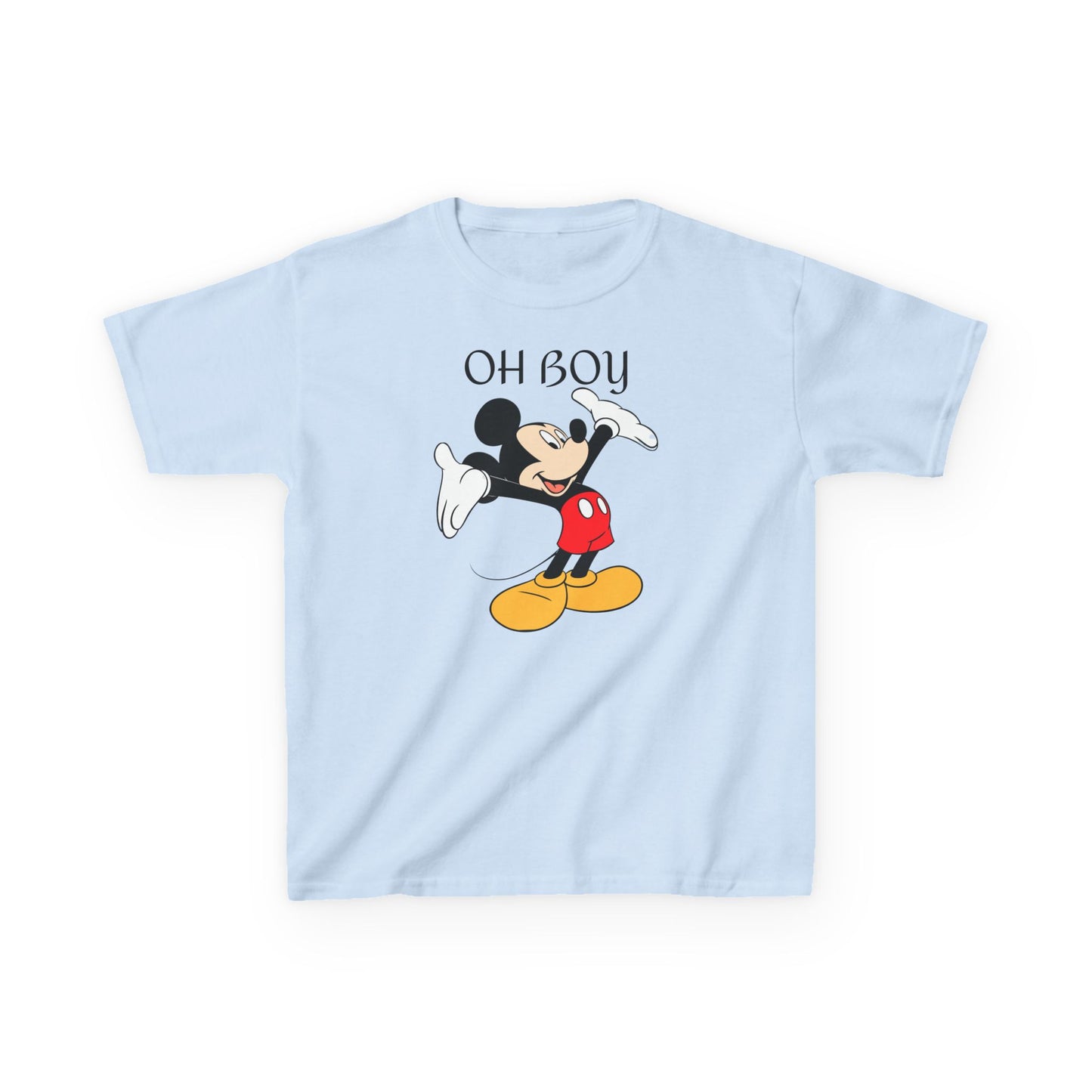 Kids Tee — "Oh Boy" Vintage Mickey Mouse Graphic
