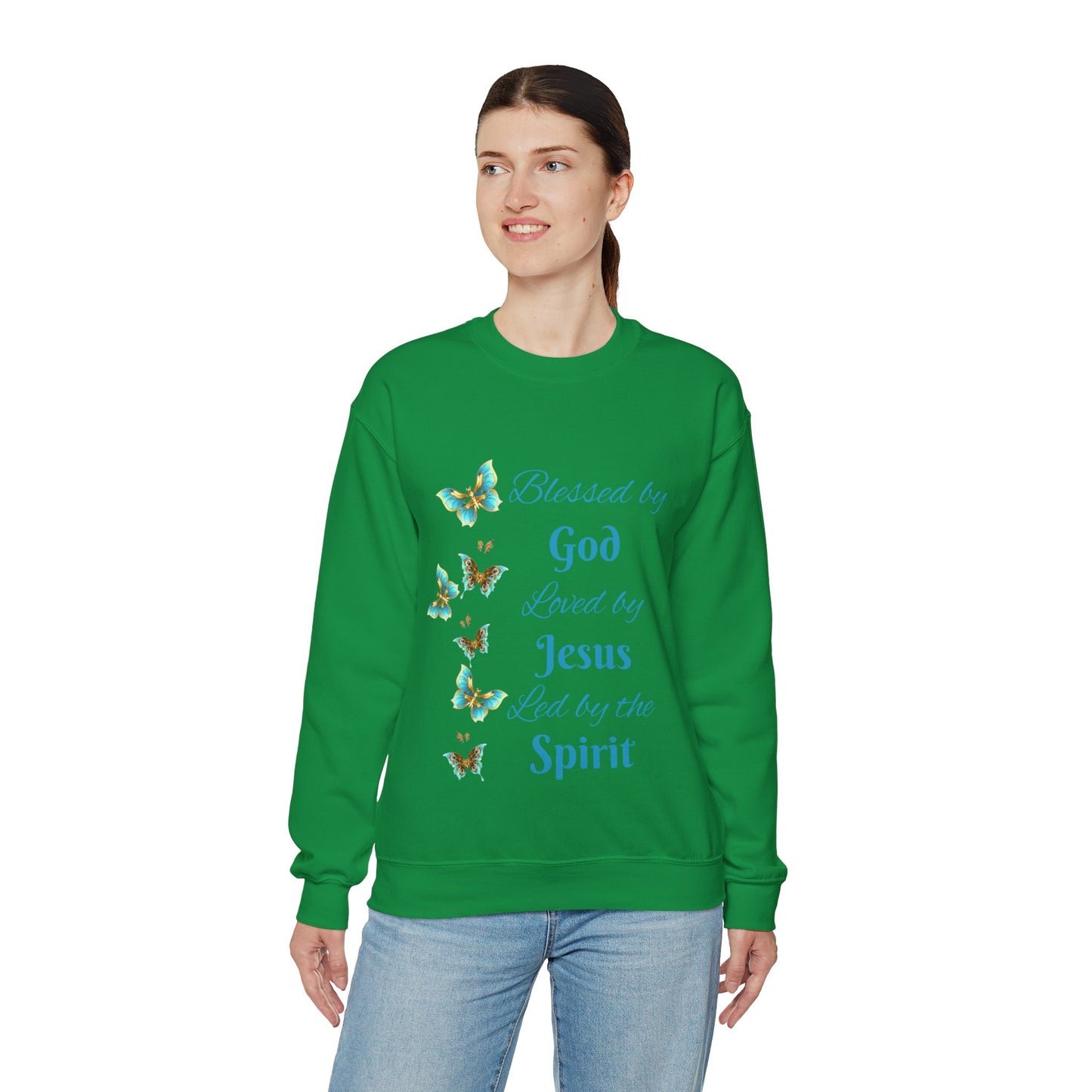 Blessed, Loved, Led Crewneck Sweatshirt