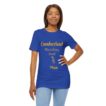 Cumberland Marching Band Mom Jersey Short Sleeve Tee
