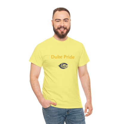 Duke Pride T-Shirt — Crew Neck Tee with Mascot Logo