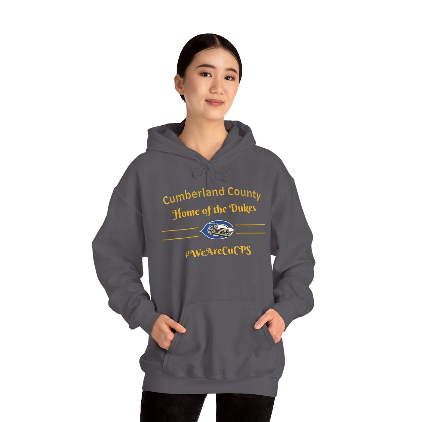 Cumberland County Home of the Dukes Hoodie - WeAreCPS School Spirit Pullover