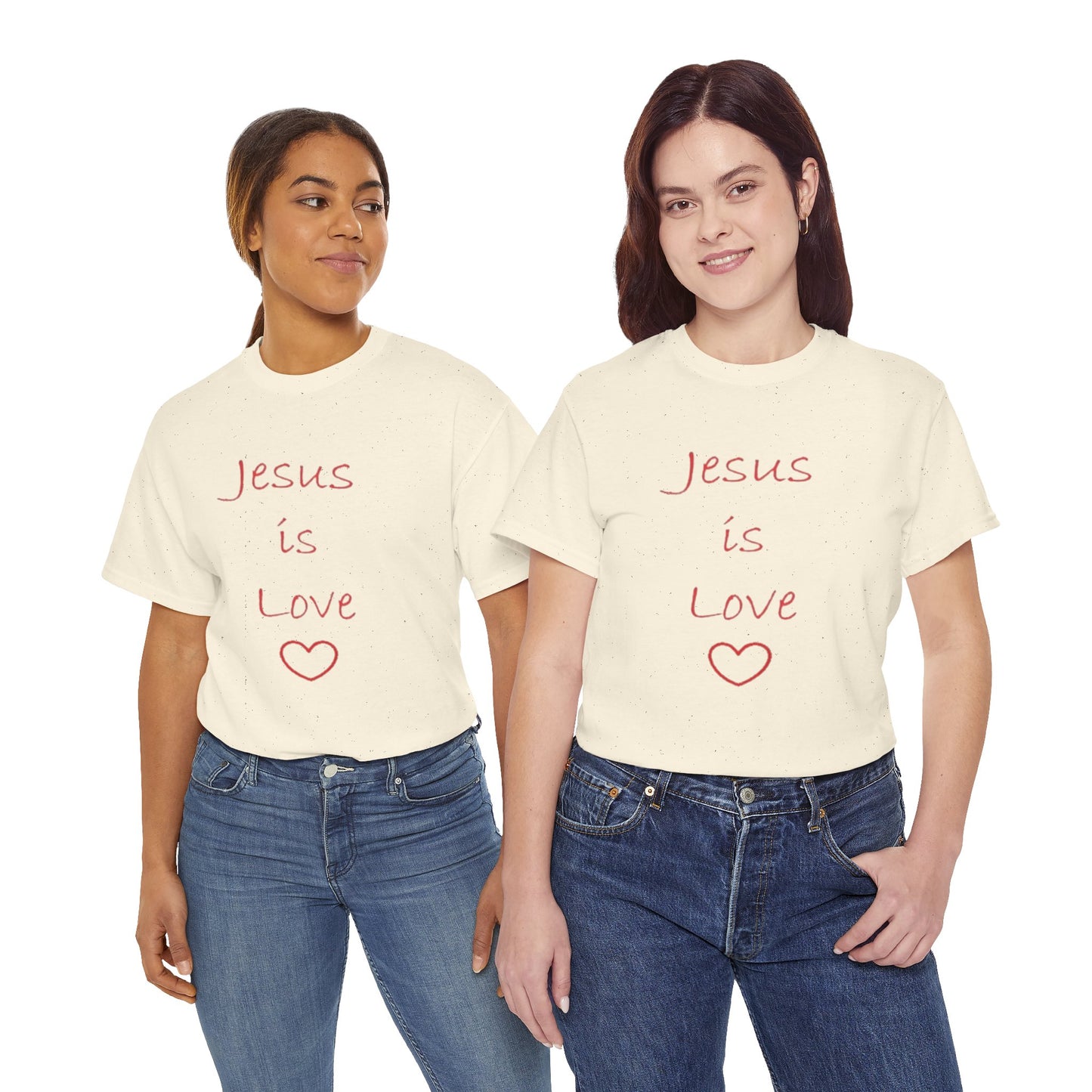 Jesus Is Love T-Shirt — Faith-Based Christian Tee, Inspirational Gospel Apparel