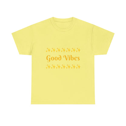 Good Vibes T-Shirt — Positive Sparkle Graphic Tee